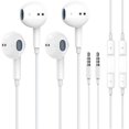 thumbnail image 1 of Auriculares Nilone con cable de 3,5 mm con micrófono y control de volumen, 1 of 7