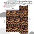 thumbnail image 5 of Halloween Pumpkins with Witch Hats Toddler Nap Mats for Kids Preschool,60"x20" Sleeping Mat Bag or Kids,Toddler Sleeping Bag,Toddler Nap Mat or Daycare, 5 of 6