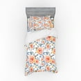 thumbnail image 1 of Ambesonne Rose Bedding Set 3 Pcs, Blossoms with Aquarelle Effect, Twin, Multicolor, 1 of 3