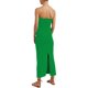 thumbnail image 4 of VISgogo Vestido Delgado para Mujer Color Sólido Cruzado Hombro Diseño Punto Versátil Elegante Vestido de Cóctel VISgogo moda, 4 of 9