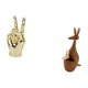 thumbnail image 5 of Estantería Decorativa Para Armario De Sala De Estar, Estatua De Escritorio Con Gesto De Dedo, Escultura De Animal, Estatua Decorativa, Recuerdo De Fiesta, Estantería Divertida Para Dormitorio, 5 of 8
