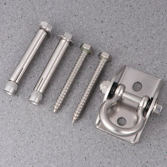 SWETRACE Stainless Steel Swivel Hook for Hammock Chair with 360 Degree Rotation Silver for Home Use Ceiling Mount