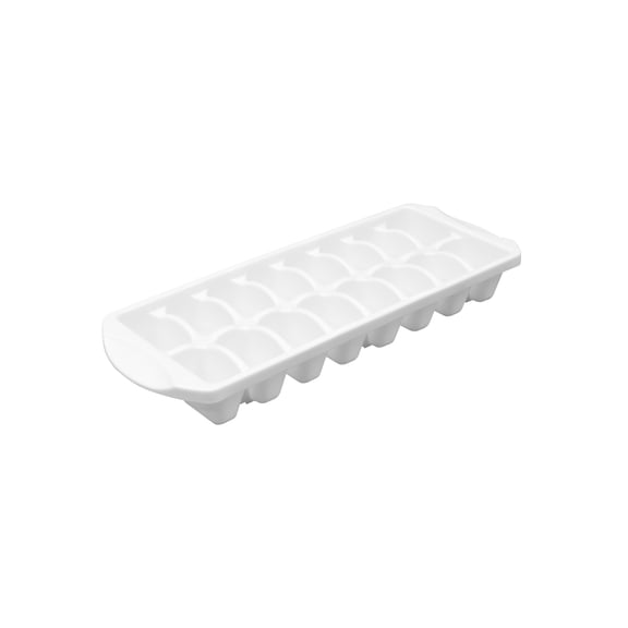 Sterilite Set of Two Stacking Ice Cube Trays, Easy release, 16 Cubes Each, BPA-Free, White