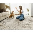 thumbnail image 3 of x Area Rug Living Room Rugs - Washable Neutral Modern Abstract Soft Thin Large Rug Indoor Floor No Slip Rug Carpet for Bedroom Under Dining Table Home Office Decor -, 3 of 9