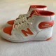 thumbnail image 2 of New Balance 480 Men Size 11 High Top Sneaker Orange White, 2 of 5