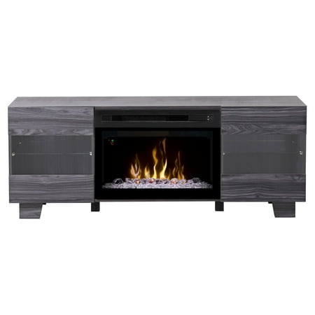 Dimplex Max Media Console Electric Fireplace With Acrylic Ember Bed for TVs up to 50