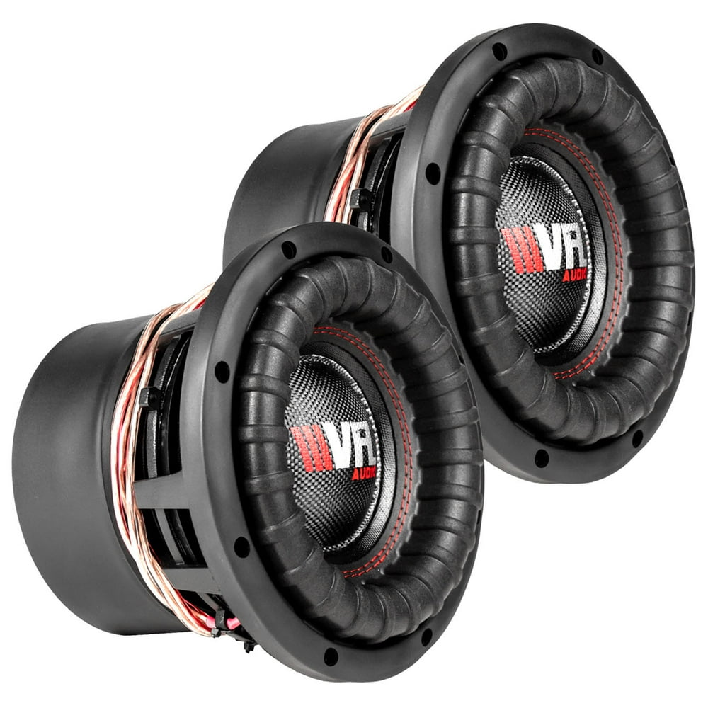 2 Pack American Bass 8" Competition Subwoofers Dual 4 Ohm 1200W Max Sub