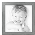 thumbnail image 2 of ArtToFrames 12x12 Inch Gray Picture Frame, This Gray Wood Poster Frame is Great for Your Art or Photos, Comes with Regular Glass (4746), 2 of 8