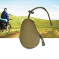 thumbnail image 3 of Pequeña bolsa Molle Mini llavero titular de la cartera cierre de cremallera monederos militares al aire libre con correa ajustable para acampar OD verde, 3 of 10