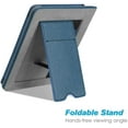 thumbnail image 3 of Fintie Stand Case for Kindle Paperwhite (Fits 10th Generation 2018 ＆ All Paperwhite Generations Prior to 2018) with Card Slot ＆ Hand Strap Premium PU Leather Sleeve Cover, Twilight Blue, 3 of 15