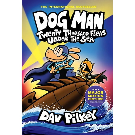 Pre-Owned Dog Man 11: Twenty Thousand Fleas Under the Sea (the latest full colour book in the million-copy selling Dog Man series!) Paperback