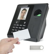 Anself Biometric Time Clock Attendance Machine with Fingerprint/Password/Card/Facial Recognition, TCP/IP Supported, 5 Languages System - Fast and Accurate Employee Attendance Tracking