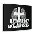 thumbnail image 2 of Scripture Walls John 3:16 Jesus Is My Life Savior Bible Verse Canvas Christian Wall Art Ready to Hang Unframed, 2 of 18