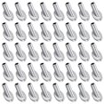 thumbnail image 3 of [Patent Design] CKE 40 Pack 45 Degree T316 Marine Grade Stainless Steel Angle Beveled Protector Sleeves Wood Post Protector for 1/8"" Wire Rope Cable Railing Come with a Free Drill Bit, 3 of 7