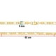 thumbnail image 2 of Cadena 3x1 60cm Chapa 18K Horoz WH40, 2 of 4