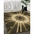 thumbnail image 3 of Ahgly Company Machine Washable Indoor Rectangle Transitional Chocolate Brown Area Rugs, 2' x 3', 3 of 7