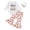 White, variant on CAICJ98 Newborn Baby Girl Football Outfit On Sundays We Watch Football Romper Flared Pants Headband 3 Piece Set Infant Fall Winter Spring Clothes (Coffee,3-6 Months)