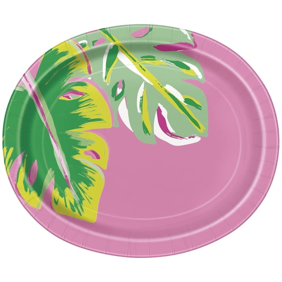 LUAU 8 COUNT OVAL LEAVES