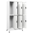 thumbnail image 5 of vidaXL Locker Cabinet White 35.4"x17.7"x70.9" Steel, 5 of 8