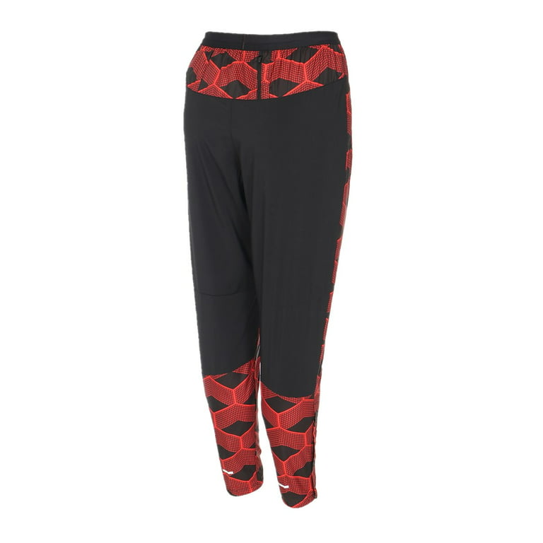 Nike ShieldRunner Team Kenya Lightweight Running Pants (Small, Black/Red) 