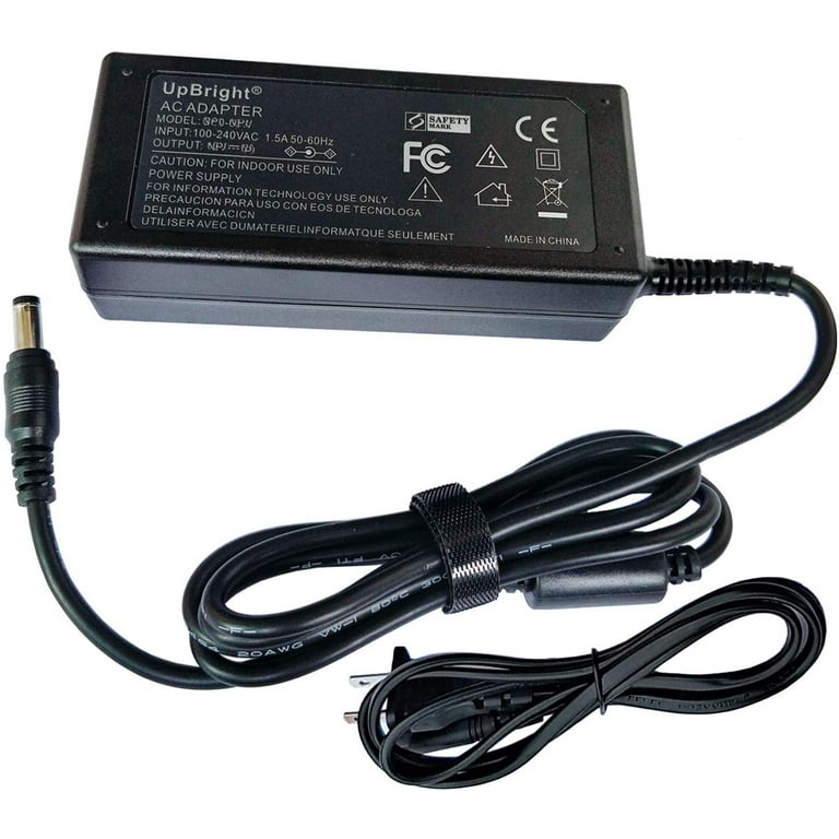 UpBright 19V 3.42A AC/DC Adapter Compatible with Gateway M-1625 M-6750  M-6827 M-6843 M275 M305CRV M460 M465 MA1 MA2A MA3 MA7 MA8 ML6720 ML6732  MT6705