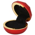 thumbnail image 4 of Jewelry Box, Exquisite Portable Engagement  Box  for Mother for Marriage Proposal Red, 4 of 8