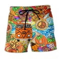thumbnail image 6 of Colorful Graffiti 3D Printed Surfing Board Shorts Cool Summer Street Hip Hop Swim Trunks For Men Kids Vacation Beach Shorts, 6 of 6