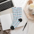 thumbnail image 6 of Bingfone Compression Socks for Women and Men Long Socks for Running Athletic Cycling Nurse- Tulips Flowers, 6 of 7