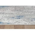 thumbnail image 2 of Sofia Rugs, Blue and Gray Area Rug, 9x12 Area Rug, Water Aura Collection, Modern Extra Large Area Rug, Non Shedding Carpets for Bedrooms, Stain Resistant 9x12 Rug for Bedroom, Dining Room or Dorm Room, 2 of 5
