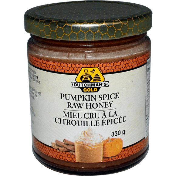 Dutchman's Gold Pumpkin Spice Raw Honey 330g