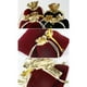 thumbnail image 3 of GOOHOCHY 10 bolsas de terciopelo con cordón, bolsas de almacenamiento, organizador de tela de terciopelo, bolsas de regalo para joyería, regalo pequeño (rojo oscuro), 3 of 8
