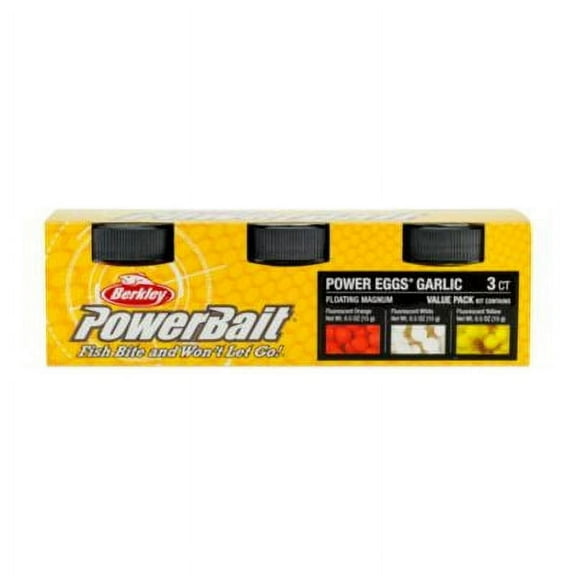 Berkley PowerBait Power Eggs Floating Mag Asst Bait, Assorted Colors