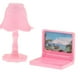 thumbnail image 3 of Doll House Accessories Mini Laptop, Scene Miniatures Notebook, Folding Laptop Model, for //6 Scale Dolls House Furniture Kids Pretend Toys Rosa Yotijar casa de muñecas portátil, 3 of 6