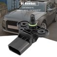 thumbnail image 2 of Unique Bargains Intake Manifold Absolute Pressure MAP Sensor 03C906051E 95860618010 03C906051F for Volkswagen, 2 of 6