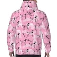 thumbnail image 7 of Xecao Cartoon Poodle Dog Pattern Men's Adult Pullover Hoodie,Hooded Sweatshirt-Small, 7 of 7
