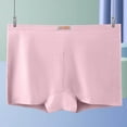 thumbnail image 3 of Bigersell Women Boy Short Panties Cotton Boyshort No Show Boy Shorts Underwear for Women Seamless Boxers Briefs High Waisted Underwear Pink 3XL, 3 of 6