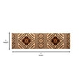 thumbnail image 4 of Flash Furniture Marana 24x84" Cotton Area Rug in Brown/Black, 4 of 5
