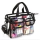 thumbnail image 4 of Guardurnaity Bolsa de playa transparente para aguas termales, acceso suave con cremallera, bolsa de almacenamiento de artículos de tocador, bolsa Bolsas de mensajero y de hombro, 4 of 6