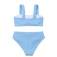 thumbnail image 4 of LUOGENLI Girls Swimsuits Size 10-12 Two Piece Girls Bikini Swimsuits with Shorts Kid 3 Piece Bikini Sets Sport Bathing Suits Girls Swimsuit Size 7-8 Girls Swimsuit Size 10 Tankini Blue 8-9 Years, 4 of 4