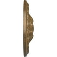 thumbnail image 4 of Ekena Millwork 11 3/8"OD x 2"P Acanthus Ceiling Medallion, Hand-Painted Rubbed Bronze, 4 of 7