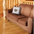 thumbnail image 3 of Donna Sharp Birch Forest Lodge Cabin Chipmunk Embroidered Decorative Cotton Throw Pillow, 3 of 6