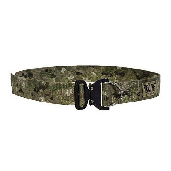 Elite Survival Systems Elite Cobra Rigger's Belt with D Ring Buckle, Extra Large, MultiCam