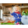 thumbnail image 3 of Old Glory Toddler Big Alpaca Scarf Ugly Christmas Sweater Long Sleeve T Shirt, 3 of 6