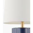 thumbnail image 6 of Livabliss Table Lamps, 27" Ocana Modern Bedside Nightstand Table Lamp for Bedroom Living Room Office, Blue Body with White Shade (27"H x 13"W x 13"D), 6 of 6