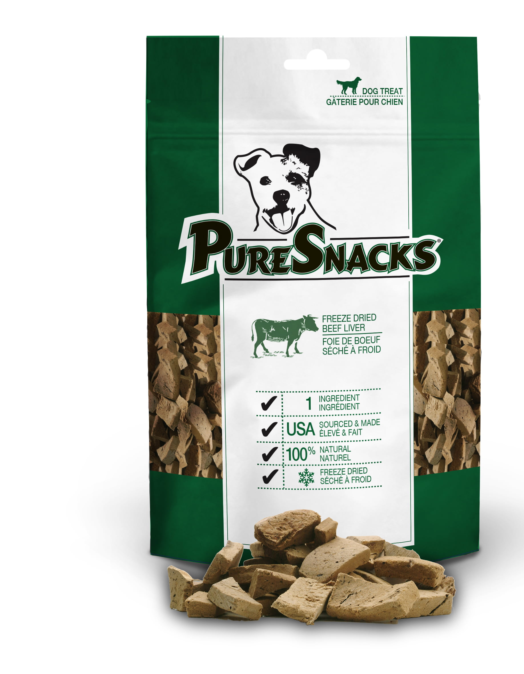 PureSnacks Beef Liver Freeze Dried Dog Treats,  oz. 
