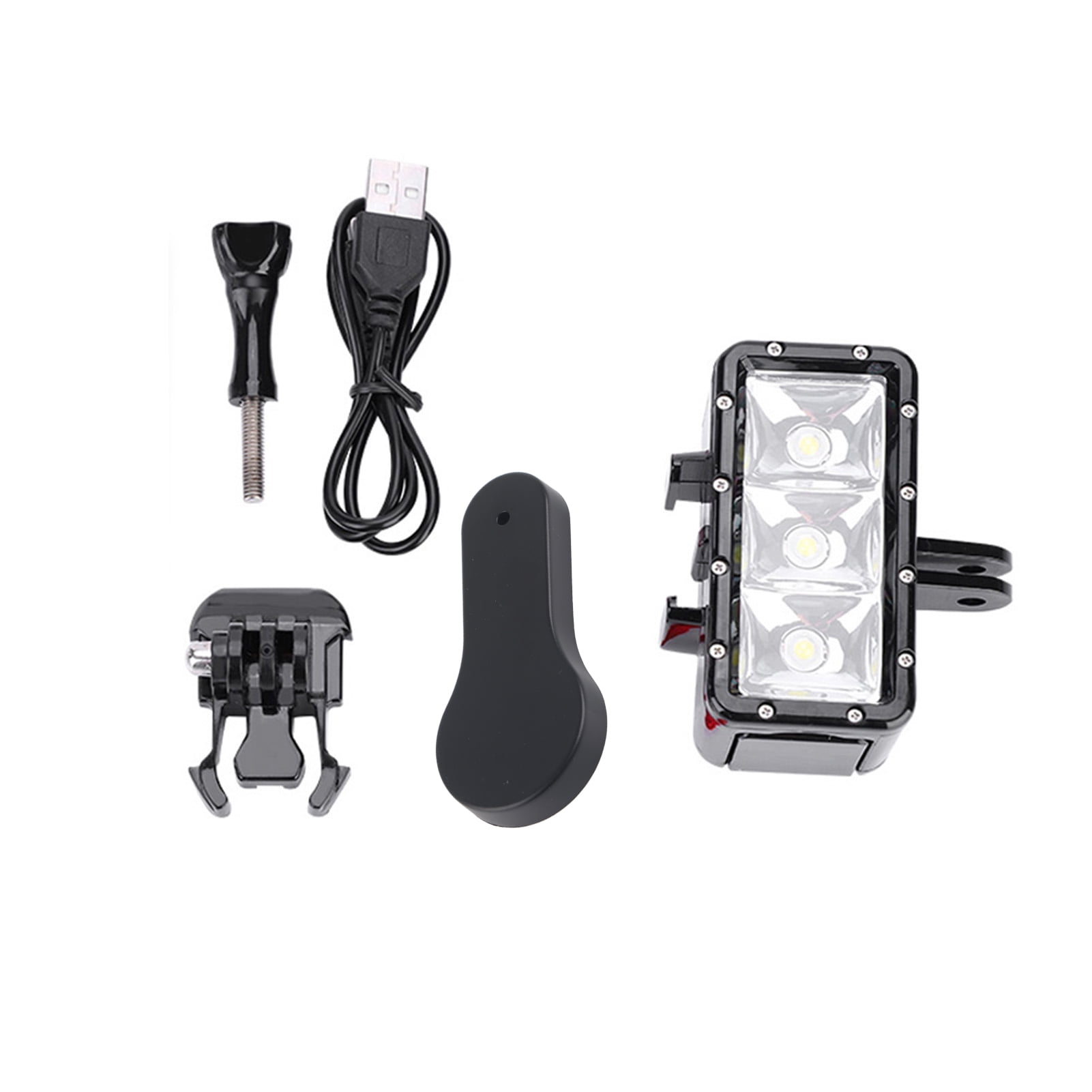 Lampe de remplissage de plongée sous-marine étanche, vidéo LED, GoPro
