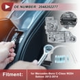 thumbnail image 2 of Cableado del Zócalo de Luz Trasera Izquierda para Mercedes-Benz C-Class W204 Saloon 2012-2014 No.2048202277 Arnés de Pigtail ​Conector Pre-Cableado Tubos Termoretráctiles, 2 of 7