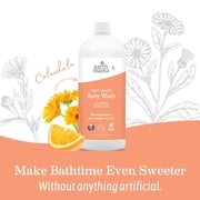 Earth Mama Sweet Orange Baby Wash, Castile Soap for Sensitive Skin, 34 fl oz