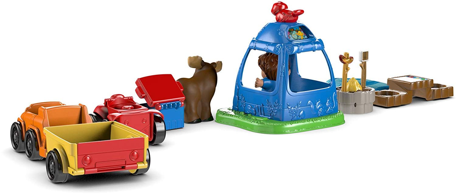 little people going camping