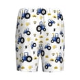thumbnail image 7 of Daiia Tractor And Vehicle Mens Woven Stretch Pajama Short,Short Pajama Pants-4X-Large, 7 of 7